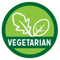 vegetarian badge 51x6gz4f